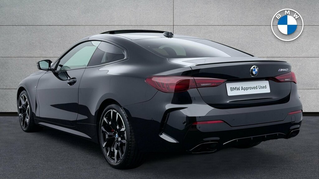 BMW 4 Series Gran Coupe M440i Xdrive Coupe VXZ8815 Black #2
