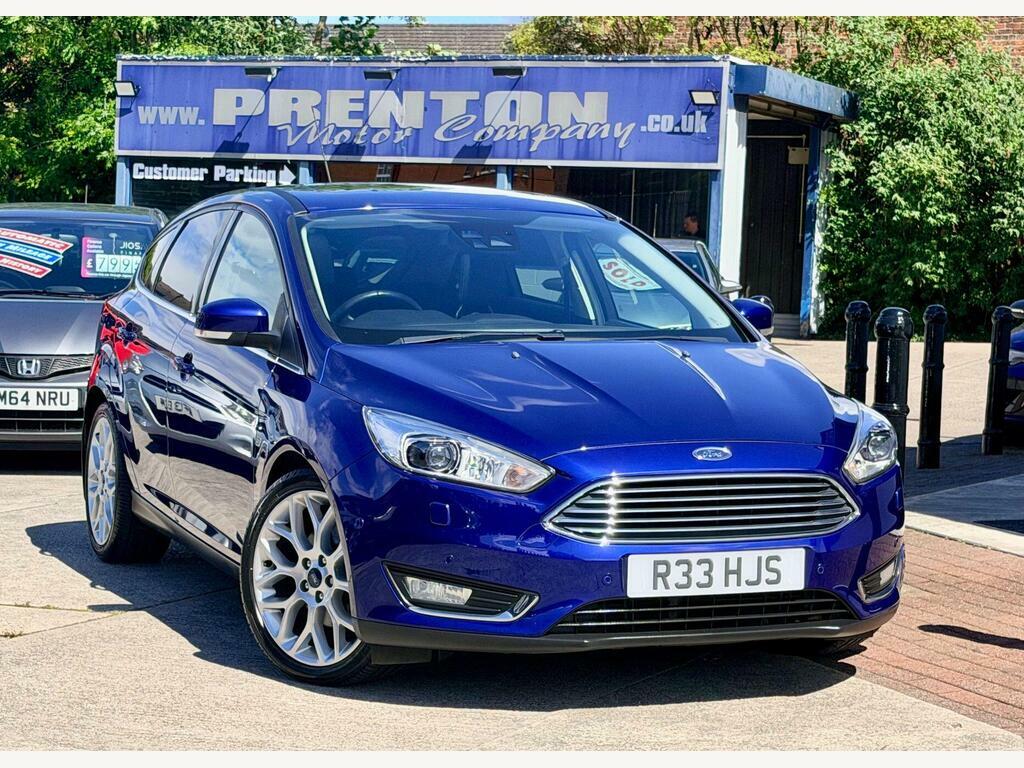 Ford Focus 1.5T Ecoboost Titanium X Euro 6 S S Blue