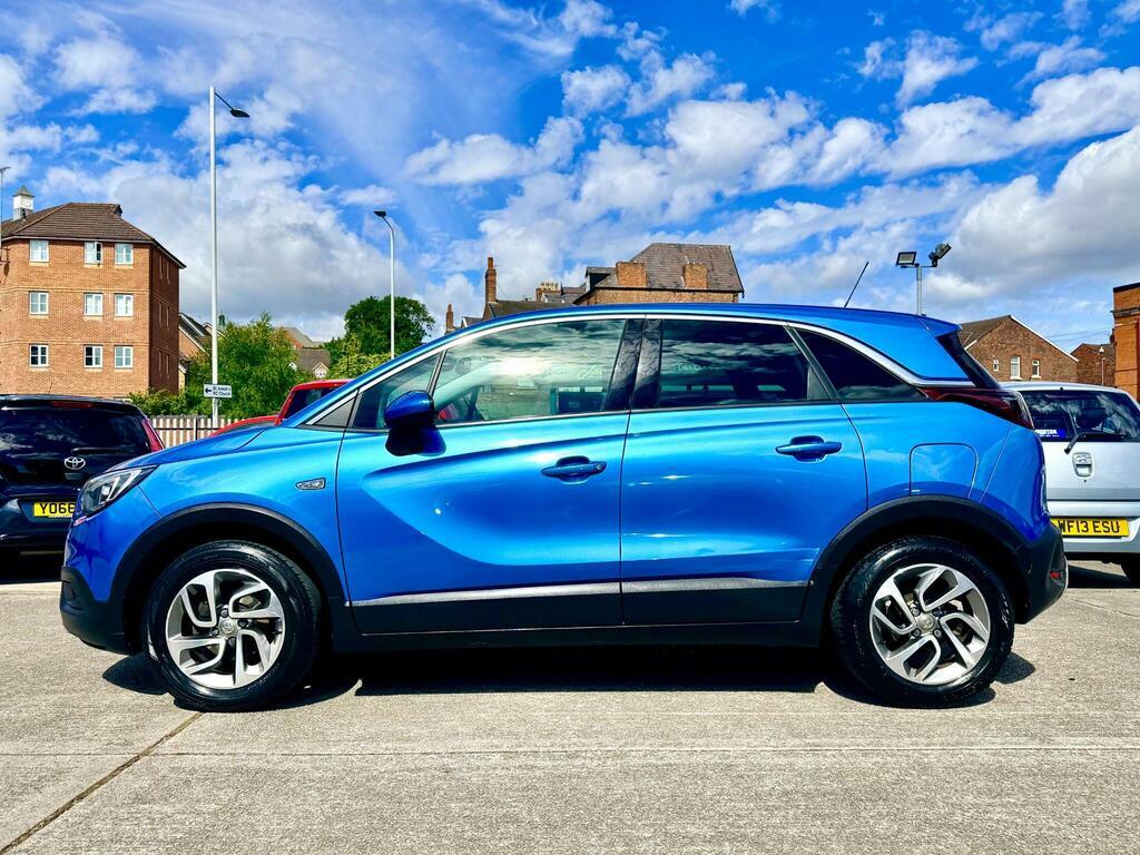 Vauxhall Crossland X 1.2 Tech Line Nav Euro 6 EY18NKH Blue #2