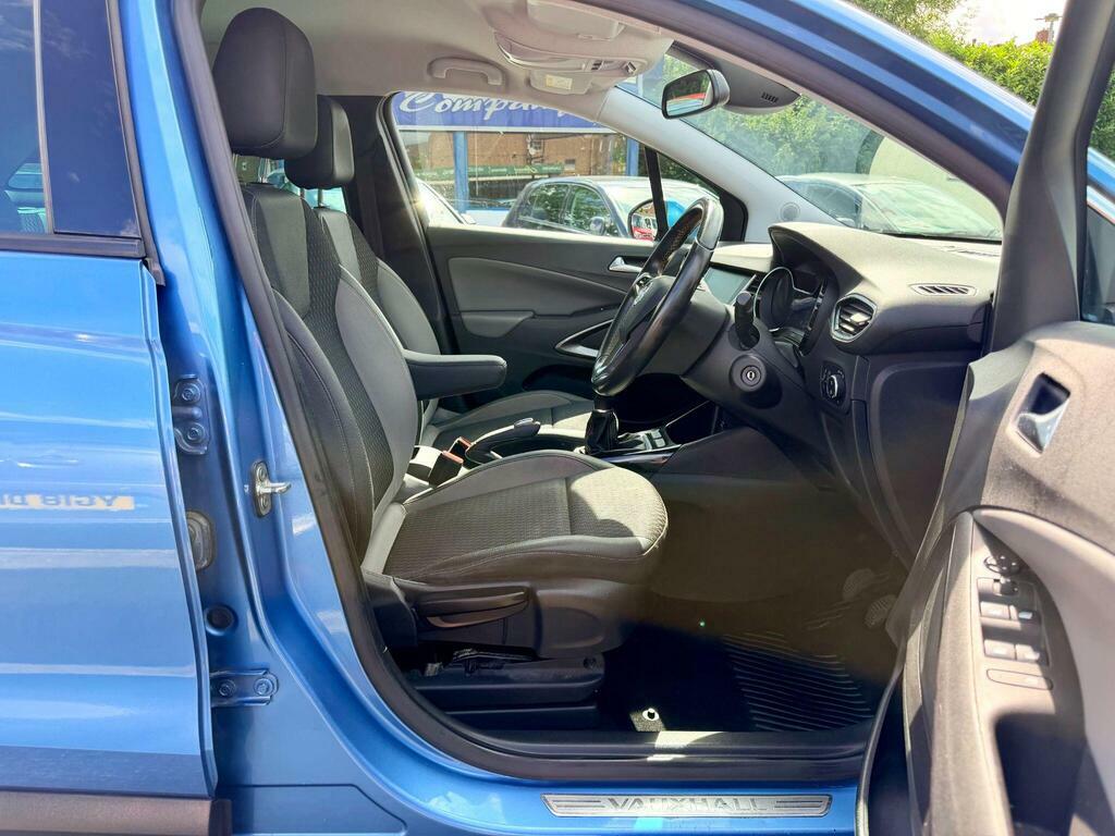 Vauxhall Crossland X 1.2 Tech Line Nav Euro 6 EY18NKH Blue #6