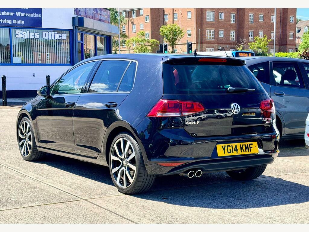 Volkswagen Golf S Blue #3