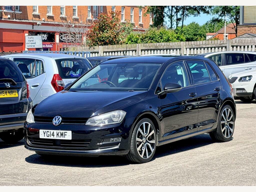 Volkswagen Golf S Blue #4