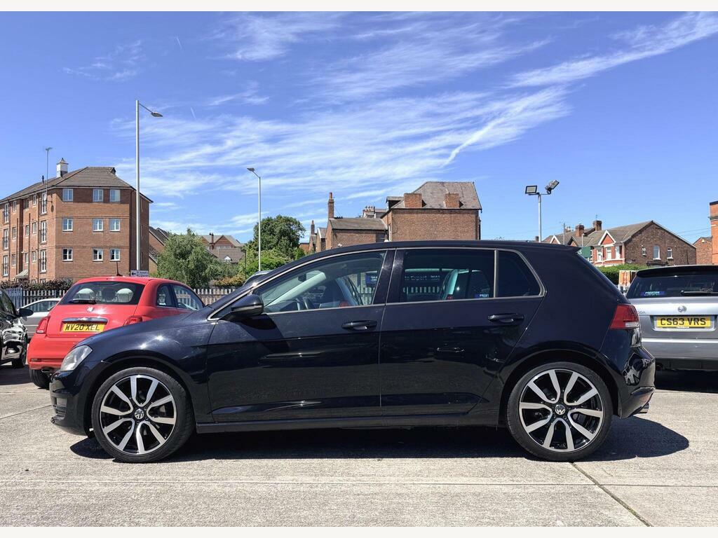 Volkswagen Golf S Blue #1