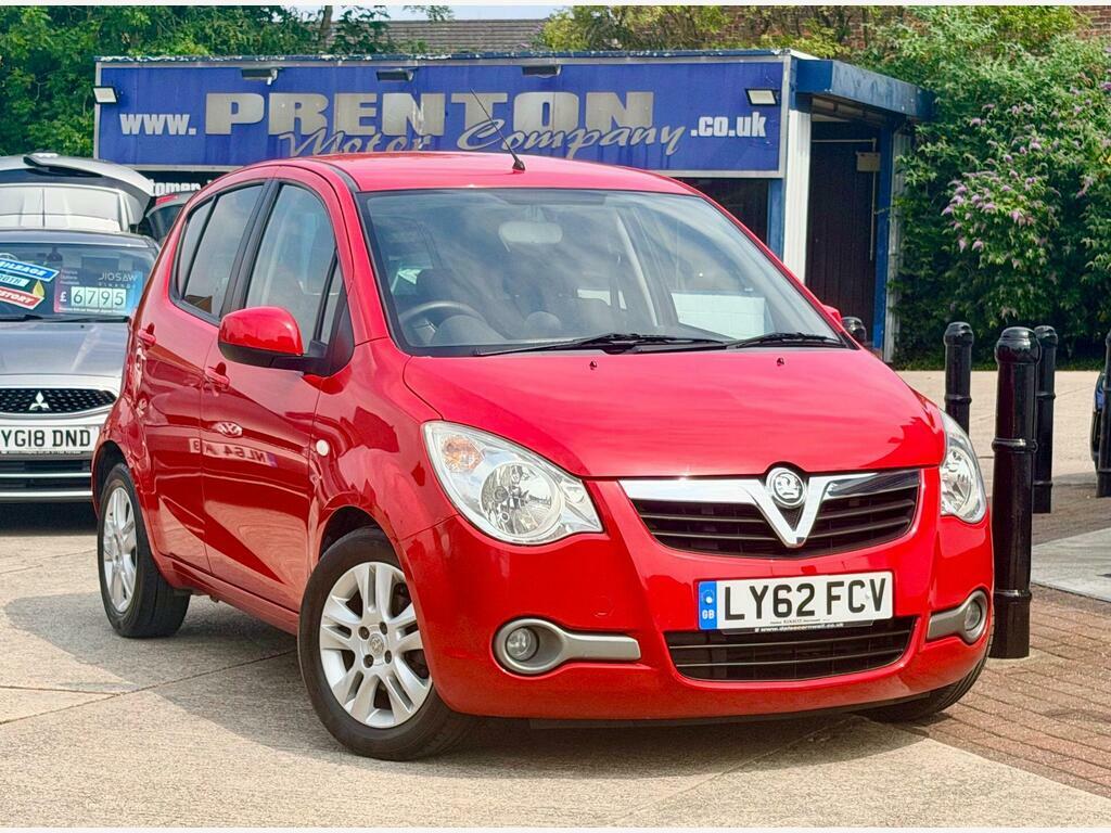 Vauxhall Agila 1.2 Vvt Se Euro 5 Red