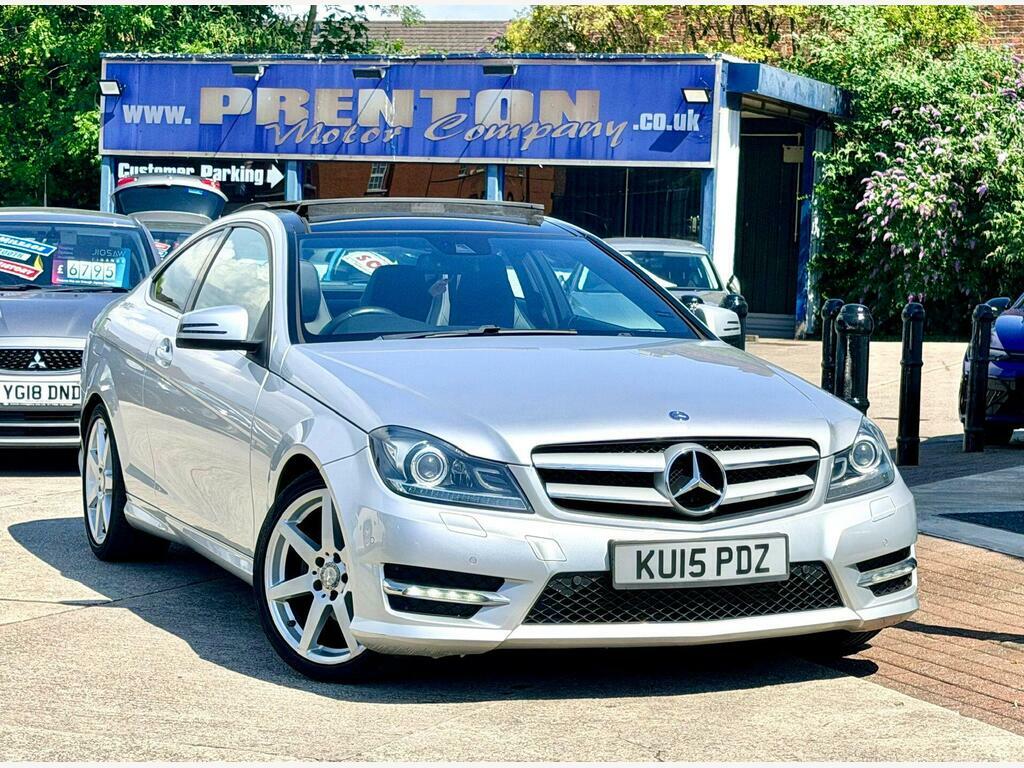 Mercedes-Benz C Class 2.1 C220 Cdi Amg Sport Edition G-tronic Euro 5 S Silver