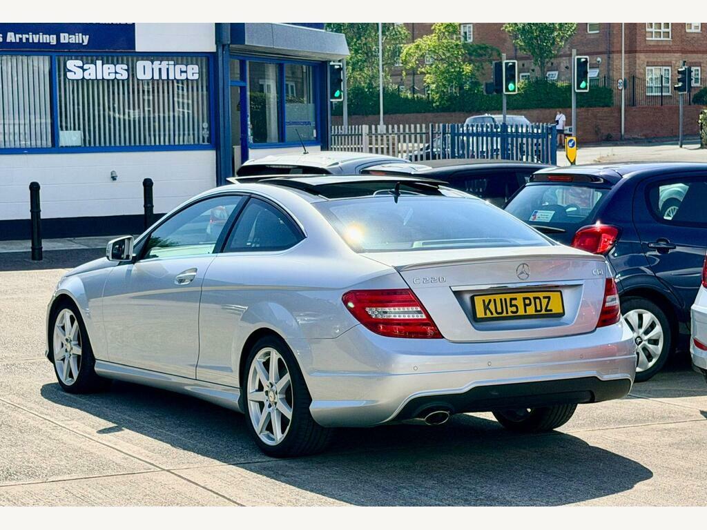 Mercedes-Benz C Class 2.1 C220 Cdi Amg Sport Edition G-tronic Euro 5 S Silver #5