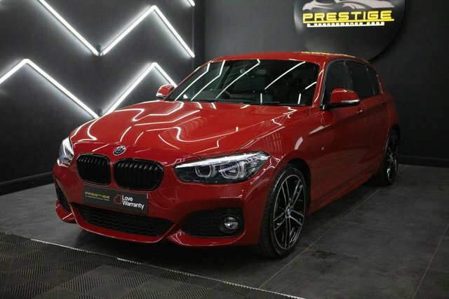 BMW 1 Series 1.5 116D M Sport Shadow Edition Hatchback Dies YK18YFE Red #5