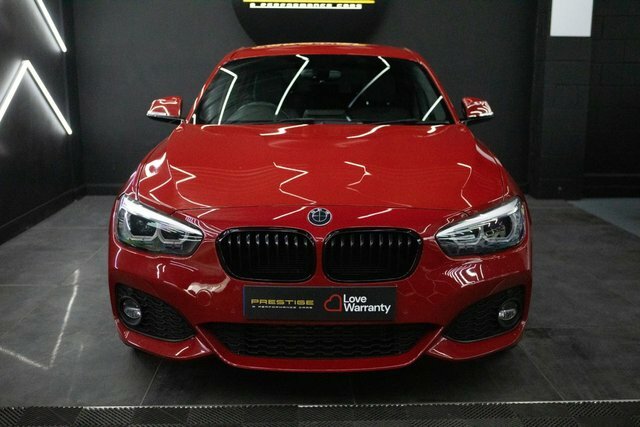 BMW 1 Series 1.5 116D M Sport Shadow Edition Hatchback Dies YK18YFE Red #3