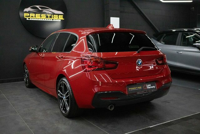 BMW 1 Series 1.5 116D M Sport Shadow Edition Hatchback Dies YK18YFE Red #2
