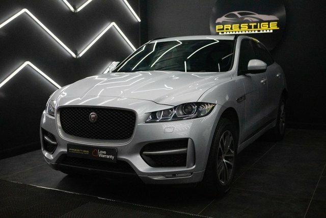 Jaguar F-Pace 2.0 D240 R-sport Suv Awd Euro 6 S Silver #5