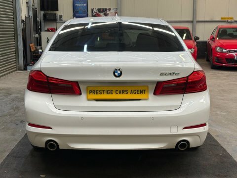 BMW 5 Series 2.0 530E 12Kwh White #5