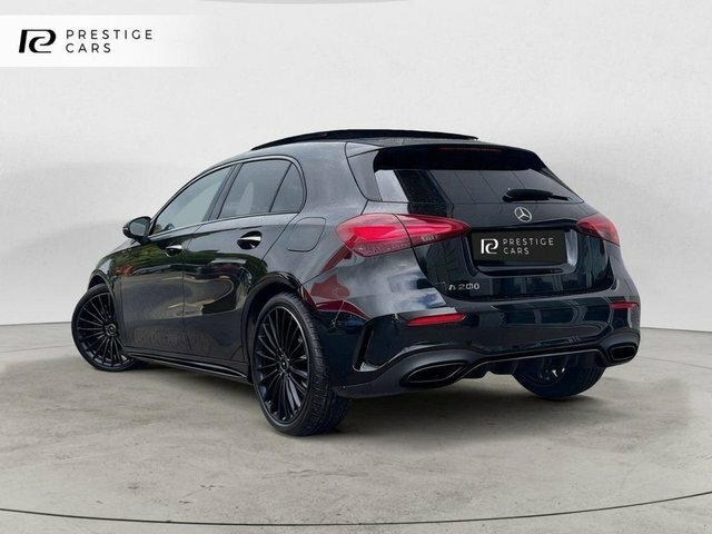 Mercedes-Benz A Class A200h Mhev Amg Line FX73NKP Black #3