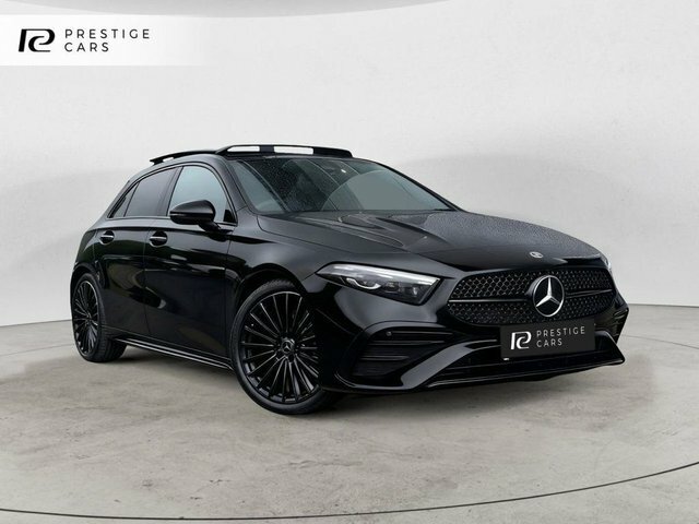 Mercedes-Benz A Class A200h Mhev Amg Line FX73NKP Black