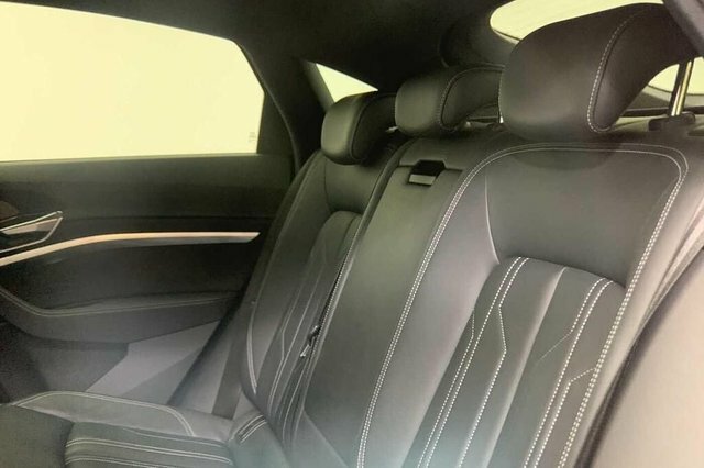 Audi E-Tron S S Line Sportback White #5