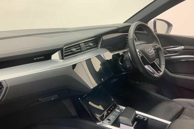 Audi E-Tron S S Line Sportback White #6