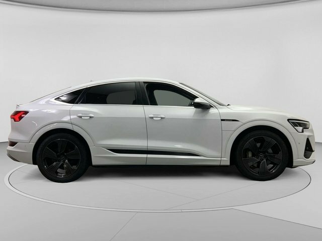 Audi E-Tron S S Line Sportback White #2