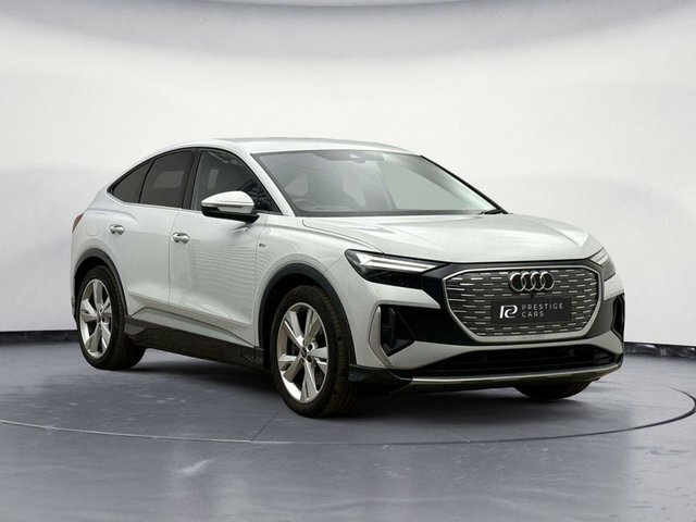 Audi Q4 E Tron S Line Sportback White