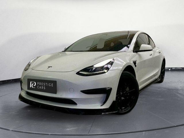 Tesla Model 3 Motor Long Range Saloon White
