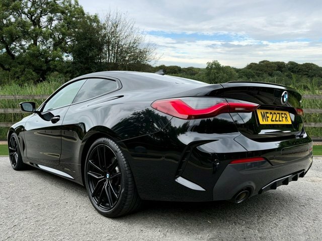 BMW 4 Series Gran Coupe 420I M Sport Coupe MF22ZFR Blue #4
