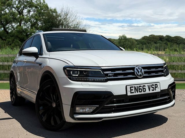 Volkswagen Tiguan Tdi Bluemotion Tech R-line White