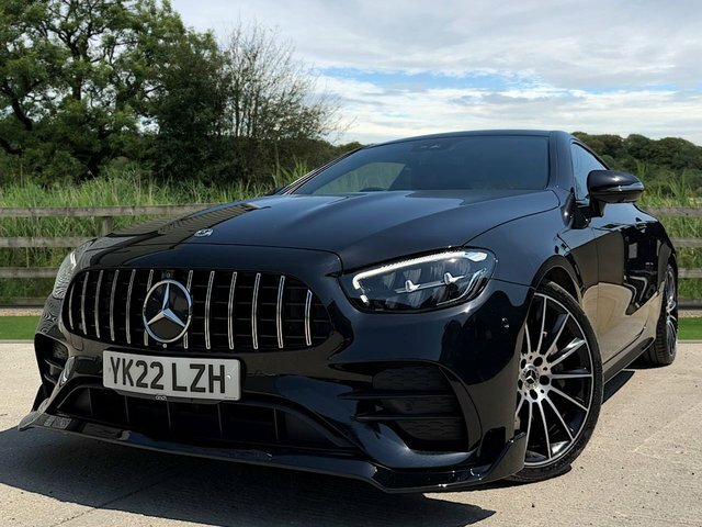 Mercedes-Benz E Class E300h Mhev Amg Line YK22LZH Black #3