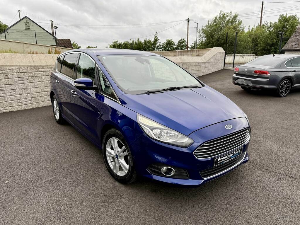 Ford S-Max 2.0 Tdci 150 Titanium BD67OHG Blue #5