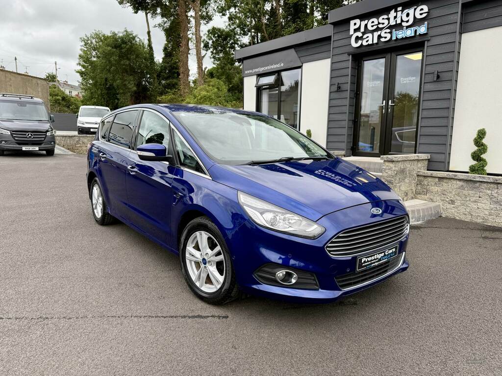 Ford S-Max 2.0 Tdci 150 Titanium BD67OHG Blue #4