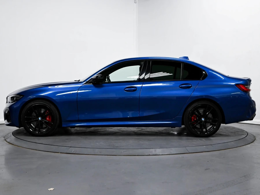 BMW 3 Series M340d Xdrive Saloon YG71VWJ Blue #4