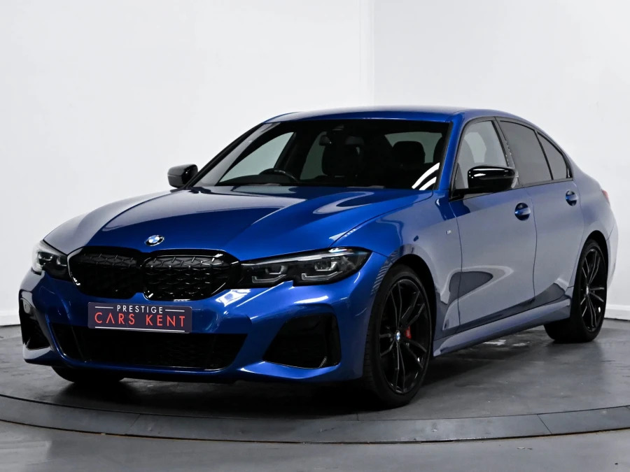BMW 3 Series M340d Xdrive Saloon YG71VWJ Blue #5