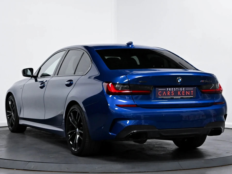 BMW 3 Series M340d Xdrive Saloon YG71VWJ Blue #3