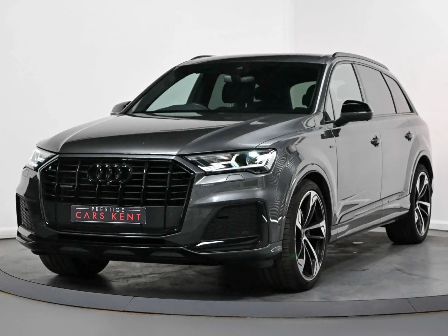Audi Q7 3.0 Tdi V6 45 Black Edition Suv Tiptron EA72HUO Grey #5