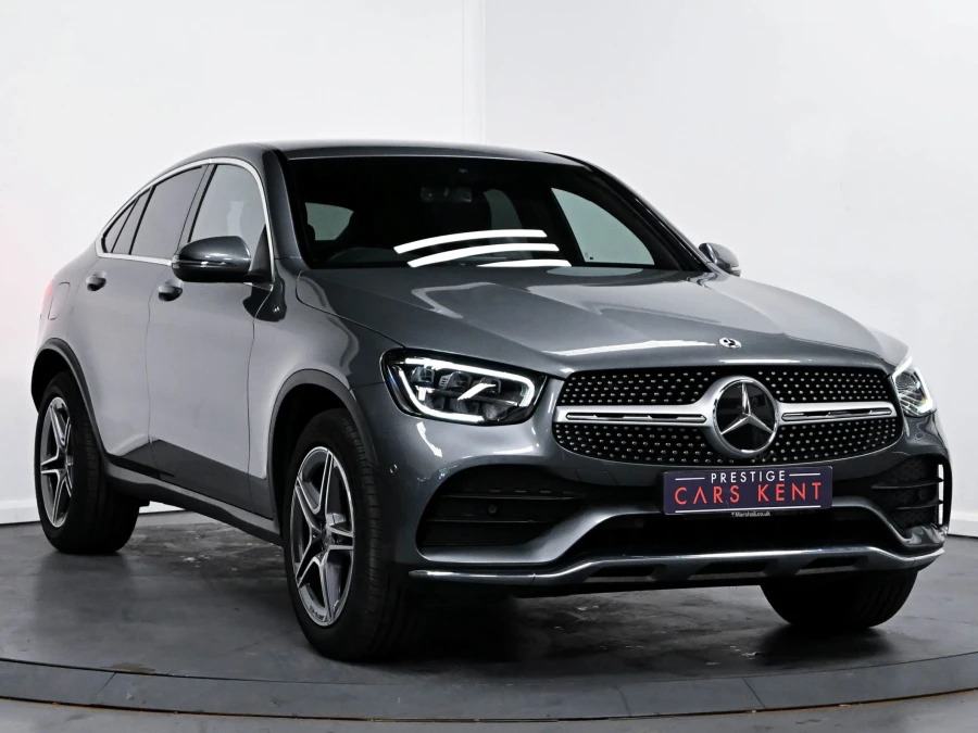 Mercedes-Benz GLC Class 2.0 Glc300h Mhev Amg Line Coupe Hybrid Grey