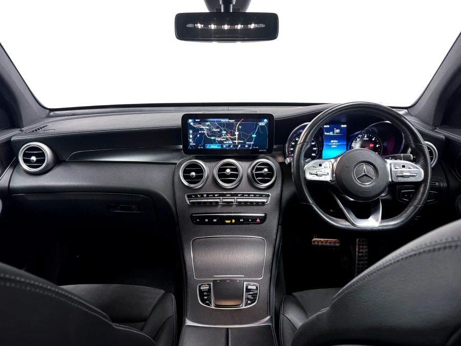 Mercedes-Benz GLC Class 2.0 Glc220d Amg Line Coupe G-tronic 4M LV70XNB White #2