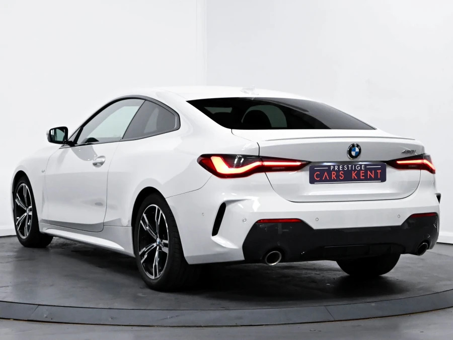 BMW 4 Series Gran Coupe 430I M Sport Coupe GC21AZW White #3
