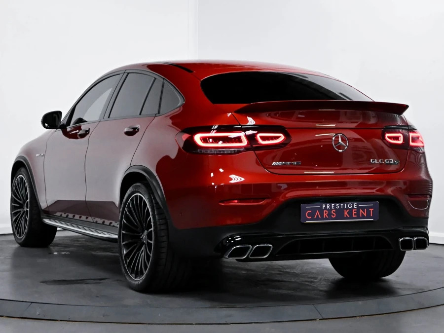 Mercedes-Benz GLC Class 4.0 Glc63 V8 Biturbo Amg S Premium Plus Coupe YY02LEM Red #3