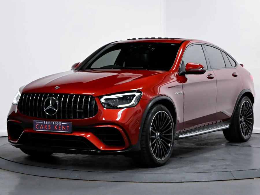 Mercedes-Benz GLC Class 4.0 Glc63 V8 Biturbo Amg S Premium Plus Coupe YY02LEM Red #5