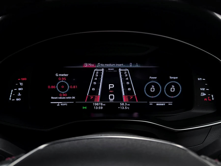 Audi RS6 Avant 4L Null Black #36
