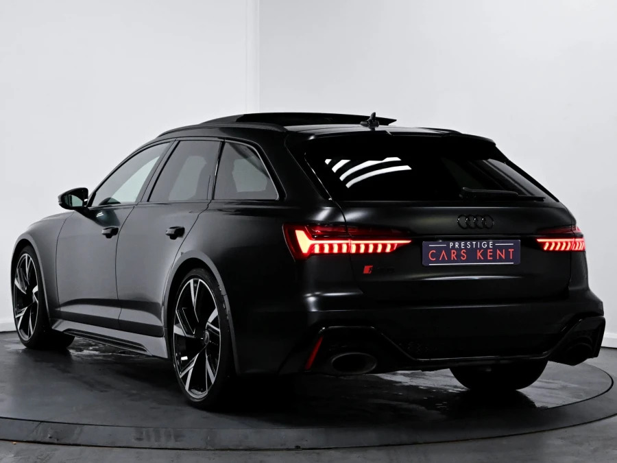 Audi RS6 Avant 4.0 Tfsi V8 Vorsprung Estate Tiptronic Black #3