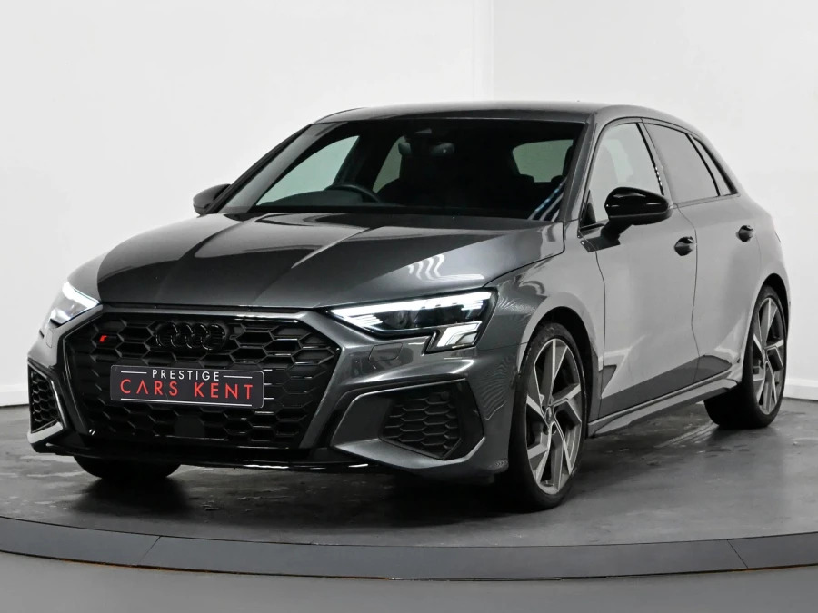 Audi S3 2.0 Tfsi Black Edition Sportback S Tron WP73EHJ Grey #5