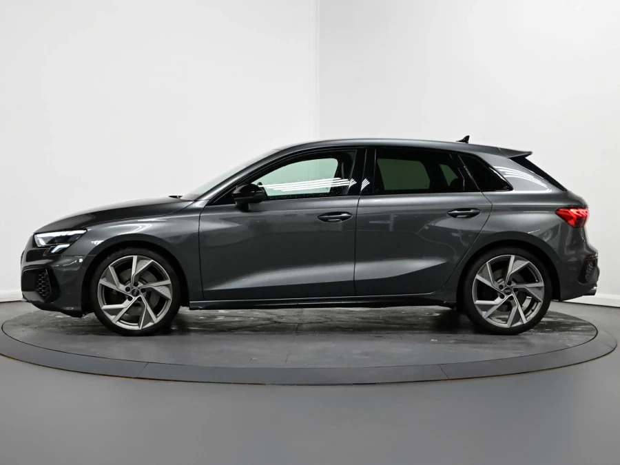 Audi S3 2.0 Tfsi Black Edition Sportback S Tron WP73EHJ Grey #4
