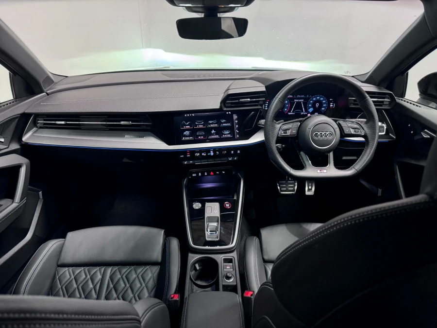 Audi S3 2.0 Tfsi Black Edition Sportback S Tron WP73EHJ Grey #2