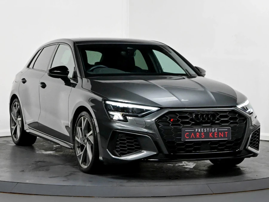 Audi S3 2.0 Tfsi Black Edition Sportback S Tron Grey