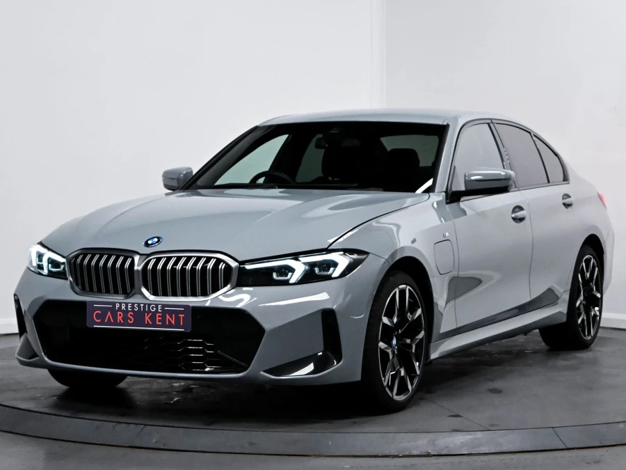 BMW 3 Series 330E M Sport Saloon YC25VNJ Grey #5