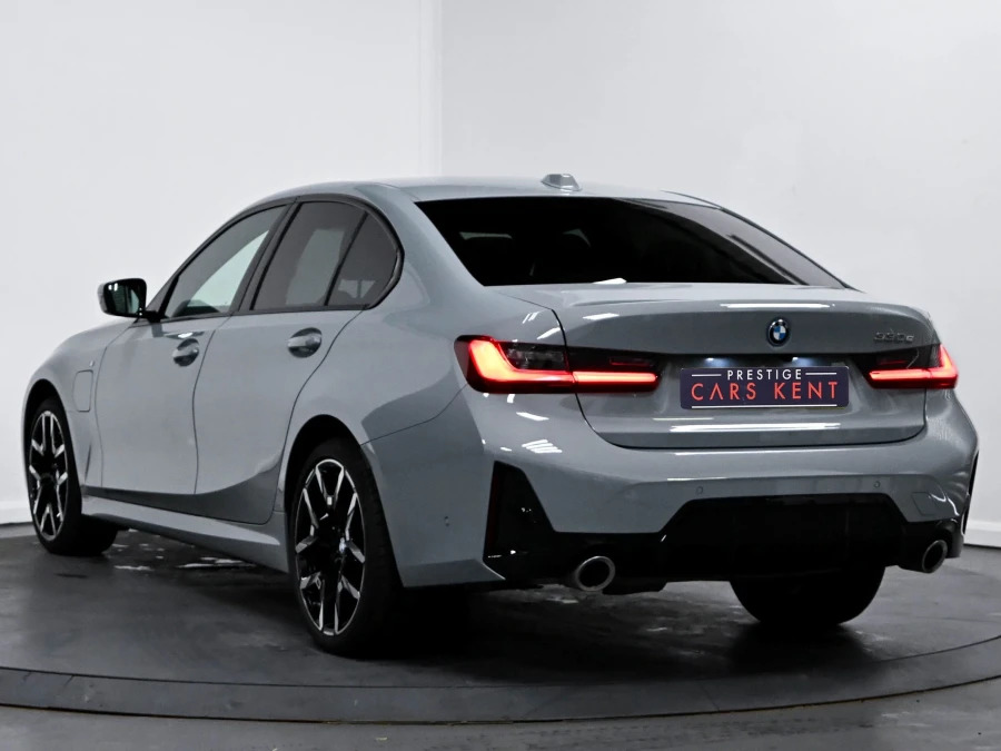 BMW 3 Series 330E M Sport Saloon YC25VNJ Grey #3
