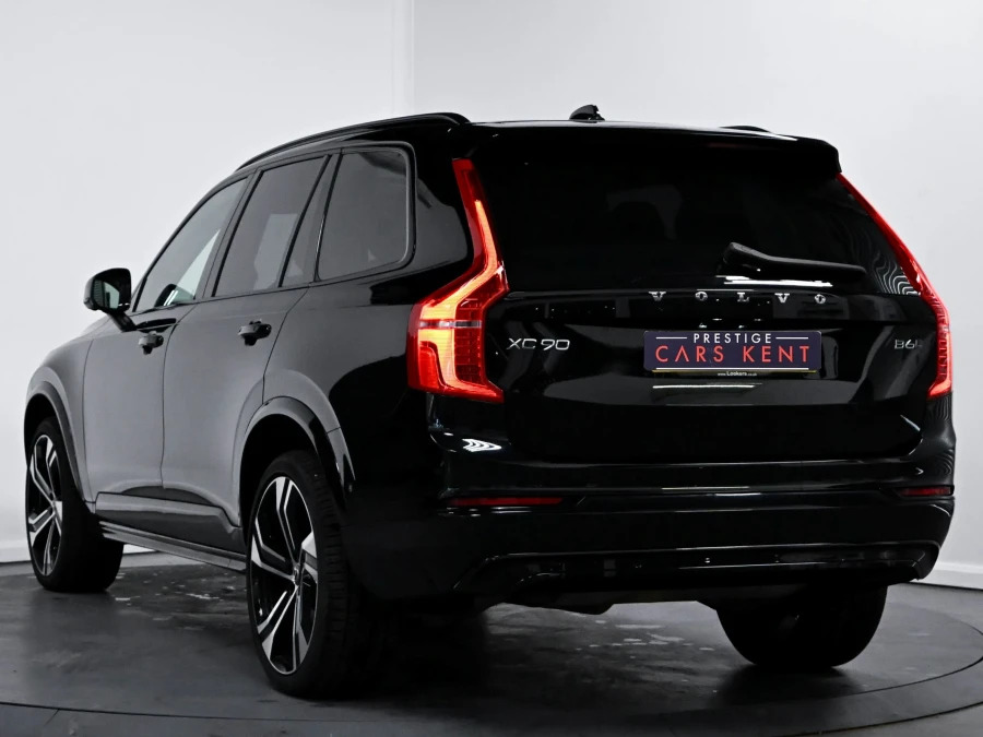 Volvo XC90 Ultimate Dark B6 Awd 300 Hp LV73OVM Black #3