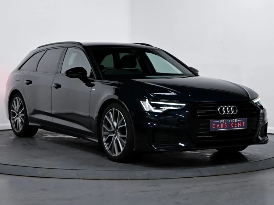 Audi A6 Avant 2.0 Tdi 40 Black Edition Estate S Troni KR73FHO Blue
