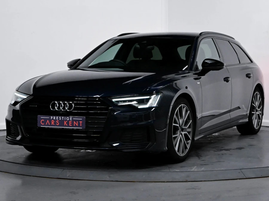 Audi A6 Avant 2.0 Tdi 40 Black Edition Estate S Troni KR73FHO Blue #5