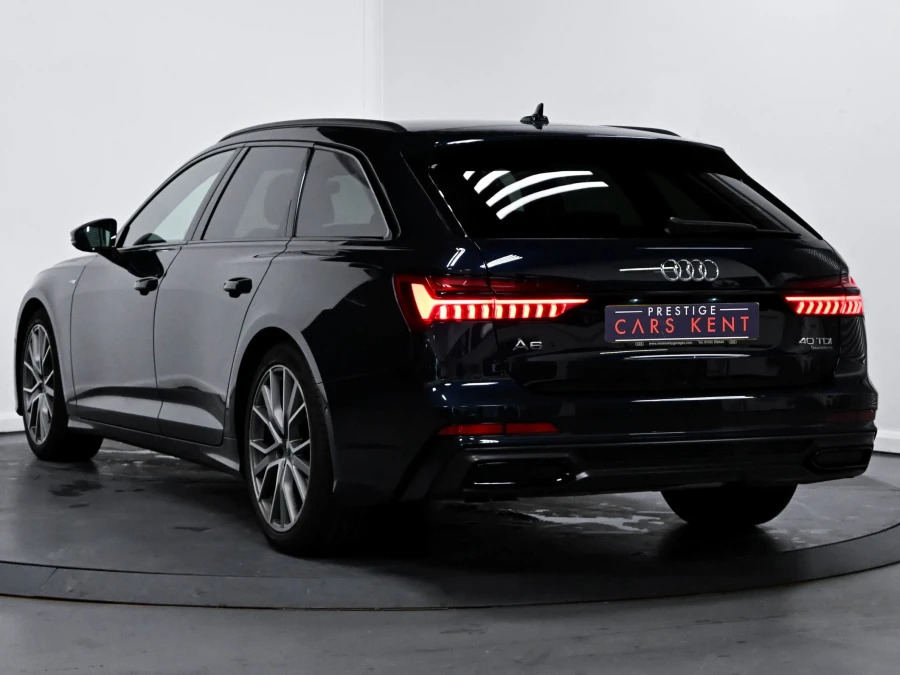 Audi A6 Avant 2.0 Tdi 40 Black Edition Estate S Troni KR73FHO Blue #3