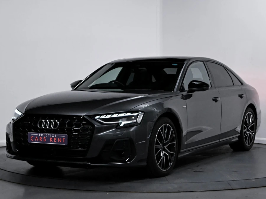 Audi A8 3.0 Tdi V6 50 Black Edition Saloon Tipt Grey #5