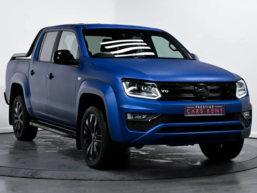Volkswagen Amarok 3.0 Tdi V6 Black Edition Pickup Double Cab Die Blue